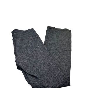 Athleta Chaturanga Women's M Gray Straight Yoga Pants Stretch Comfort